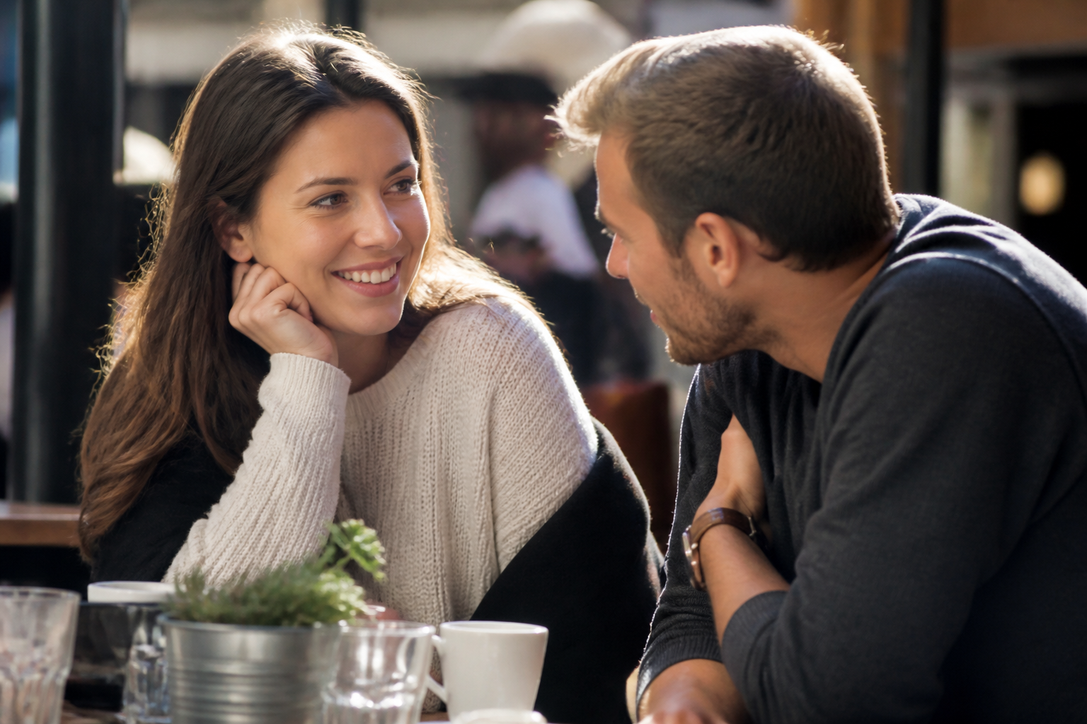 7 sujets de conversation qui captivent une fille et la font sourire
